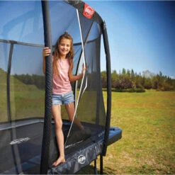 BERG Grand Champion InGround Trampoline 520 Gris + Filet De Sécurité Deluxe -Trampoline Rabais Boutique berg grand champion inground trampoline 520 gris filet de securite deluxe 2