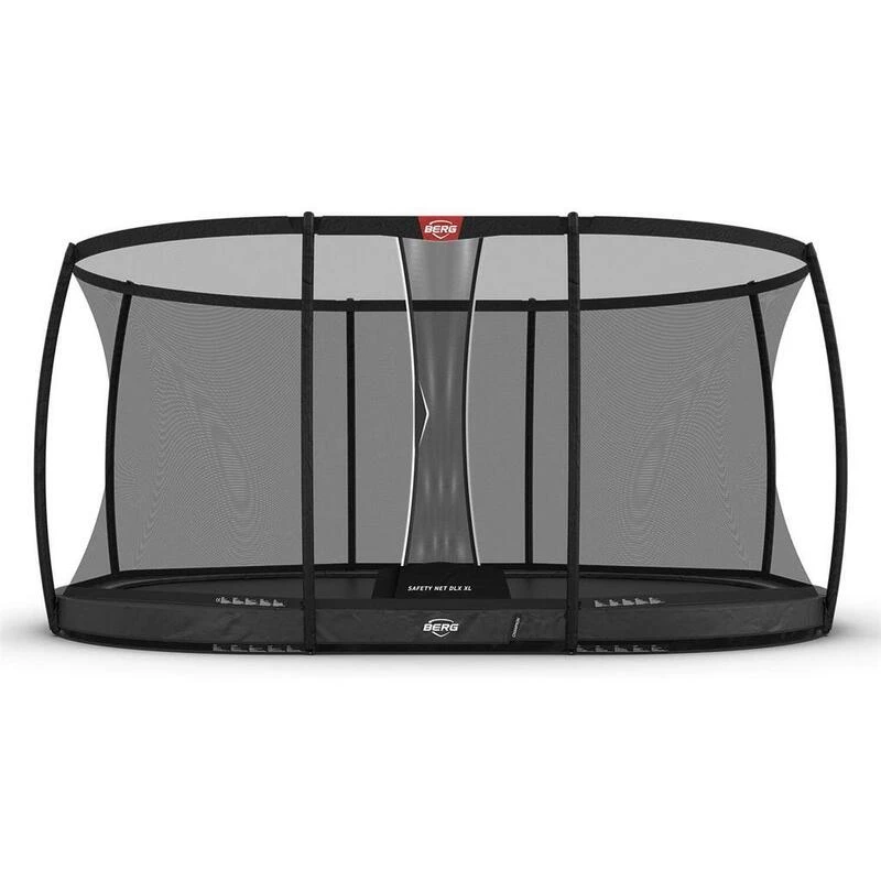 BERG Grand Champion InGround Trampoline 520 Gris + Filet De Sécurité Deluxe XL 3 BERG Grand Champion InGround Trampoline 520 Gris + Filet De Sécurité Deluxe XL
