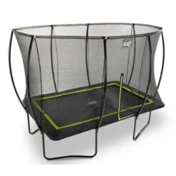 EXIT Toys - Trampoline Avec Filet De Sécurité - Rectangulaire - 214x305cm -Trampoline Rabais Boutique exit toys trampoline avec filet de securite rectangulaire 214x305cm 2