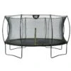 EXIT Toys - Trampoline Avec Filet De Sécurité - Ronde - ø427cm -Trampoline Rabais Boutique exit toys trampoline avec filet de securite ronde o427cm