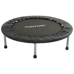 Tunturi Trampoline De Fitness - Pour L'intérieur - Bord De Sécurité Inclus - Ø95 Cm -Trampoline Rabais Boutique trampoline de fitness pour linterieur bord de securite inclus o95 cm 5