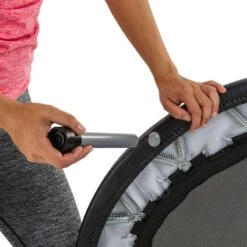 Tunturi Trampoline De Fitness - Pour L'intérieur - Bord De Sécurité Inclus - Ø95 Cm -Trampoline Rabais Boutique trampoline de fitness pour linterieur bord de securite inclus o95 cm 6