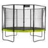 Trampoline De Jardin Rond 430 Cm + Filet De Sécurité | PUNCHI Vert 430 2 Trampoline De Jardin Rond 430 Cm + Filet De Sécurité | PUNCHI Vert 430 -Trampoline Rabais Boutique trampoline de jardin rond 430 cm filet de securite punchi vert 430