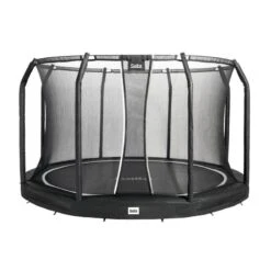 Trampoline De Sol Salta Premium Avec Filet De Sécurité - 251 Cm - Noir
