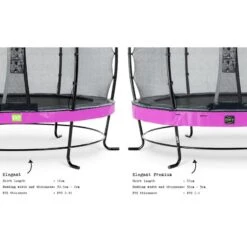 EXIT TOYS Trampoline Elegant Premium ø366cm -Trampoline Rabais Boutique trampoline elegant premium o366cm 4