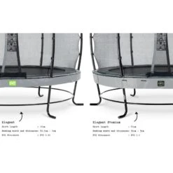 EXIT TOYS Trampoline Elegant Premium ø427cm -Trampoline Rabais Boutique trampoline elegant premium o427cm 4
