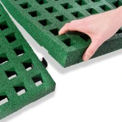 EXIT TOYS Trampoline Enterré Au Niveau Du Sol Dynamic 244x427cm Avec Dalles De -Trampoline Rabais Boutique trampoline enterre au niveau du sol dynamic 244x427cm avec dalles de 5