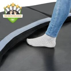 EXIT TOYS Trampoline Enterré Au Niveau Du Sol Dynamic ø427cm Avec Filet -Trampoline Rabais Boutique trampoline enterre au niveau du sol dynamic o427cm avec filet 2