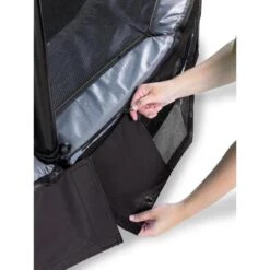 EXIT TOYS Trampoline EXIT Elegant Premium 214x366cm Avec Filet De Sécurité Deluxe - Noir -Trampoline Rabais Boutique trampoline exit elegant premium 214x366cm avec filet de securite deluxe noir 3