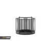 Berg Trampoline Favorit InGround Gris 200 Cm Avec Filet De Sécurité -Trampoline Rabais Boutique trampoline favorit inground gris 200 cm avec filet de securite