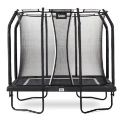 Salta Trampoline - Premium Black Edition - 214 X 153 Cm - Rectangulaire Noir