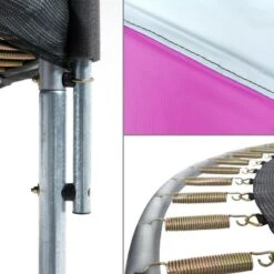 Trampoline Rond Ø250cm Avec Filet, échelle, Bâche Et Kit Ancrage- RALLI 250 -Trampoline Rabais Boutique trampoline rond o250cm avec filet echelle bache et kit ancrage ralli 250 1