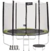 Trampoline Rond Ø300cm Avec Filet, échelle, Bâche Et Kit Ancrage - RALLI 300 -Trampoline Rabais Boutique trampoline rond o300cm avec filet echelle bache et kit ancrage ralli 300