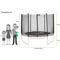 Trampoline Rond Ø300cm Avec Filet, échelle, Bâche Et Kit Ancrage - RALLI 300 10 Trampoline Rond Ø300cm Avec Filet, échelle, Bâche Et Kit Ancrage - RALLI 300 -Trampoline Rabais Boutique trampoline rond o300cm avec filet echelle bache et kit ancrage ralli 300 3