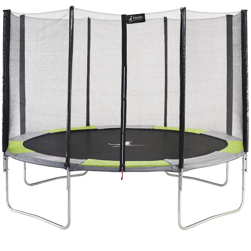 Trampoline Rond Ø430cm Avec Filet De Sécurité - RALLI 430 3 Trampoline Rond Ø430cm Avec Filet De Sécurité - RALLI 430