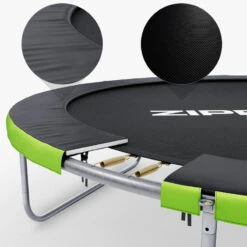 Trampoline Rond Zipro Jump Pro 16FT 496cm Avec Filet De Protection Extérieur 14 Trampoline Rond Zipro Jump Pro 16FT 496cm Avec Filet De Protection Extérieur -Trampoline Rabais Boutique trampoline rond zipro jump pro 16ft 496cm avec filet de protection exterieur 5