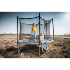 Berg Trampoline Ronde Favorit Regular Gris 430 Cm Avec Filet De Sécurité -Trampoline Rabais Boutique trampoline ronde favorit regular gris 430 cm avec filet de securite 3