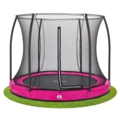 Salta Trampoline - Sol Comfort Edition - 251 Cm - Rond Rose