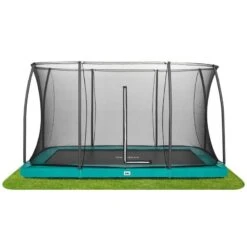 Salta Trampoline - Sol Comfort Edition - 366x244cm - Rectangulaire Vert